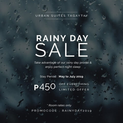 Rainy Day Season - 2019